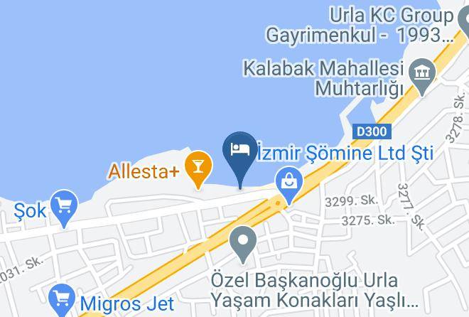 Urla - Itimat Pansiyon Maps
