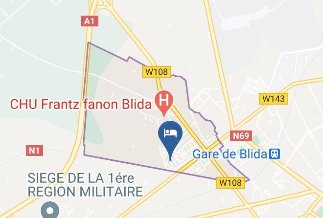 Blida - Itm Hotel Maps