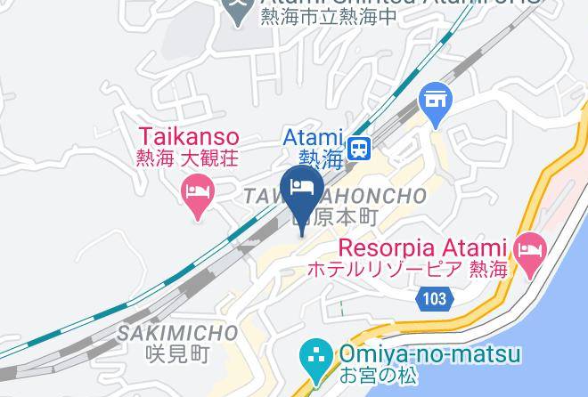 Atami City - Itoen Hotel Atami Building Maps