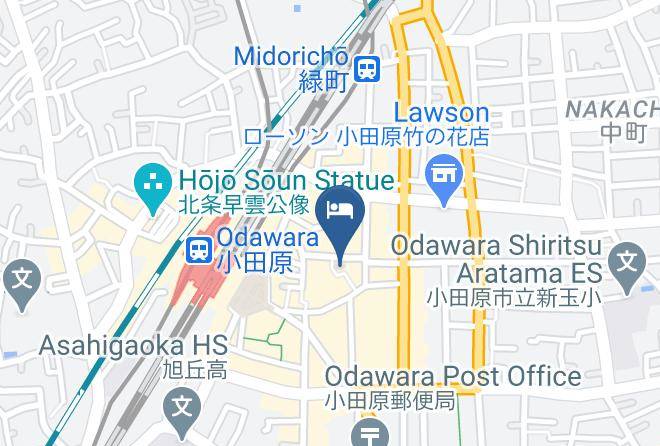 Odawara City - Itoen Hotel Hakone Yumoto Maps