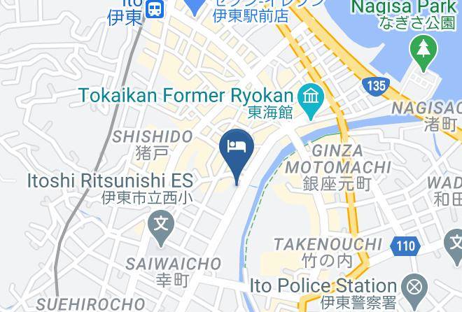 Ito City - Itoenhoteru Matsukawakan Maps