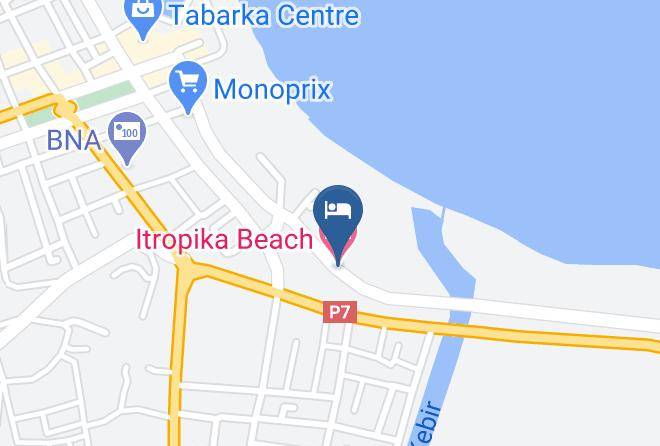 Tunisia - Itropika Beach Maps