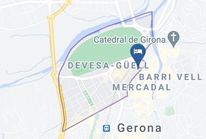 Girona - Hotels Ultonia Girona Maps