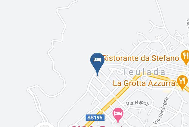Province Of South Sardinia - Ittiturismo B&b Santa Croce Maps
