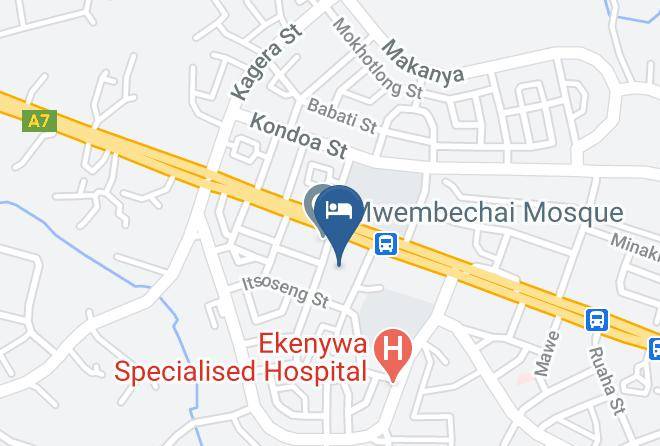 Kinondoni - Itumbi Hotel Maps