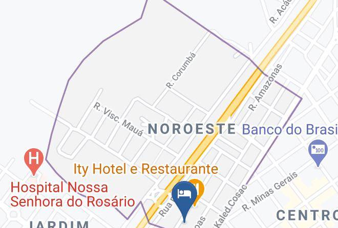 Cristalina - Ity Hotel Maps