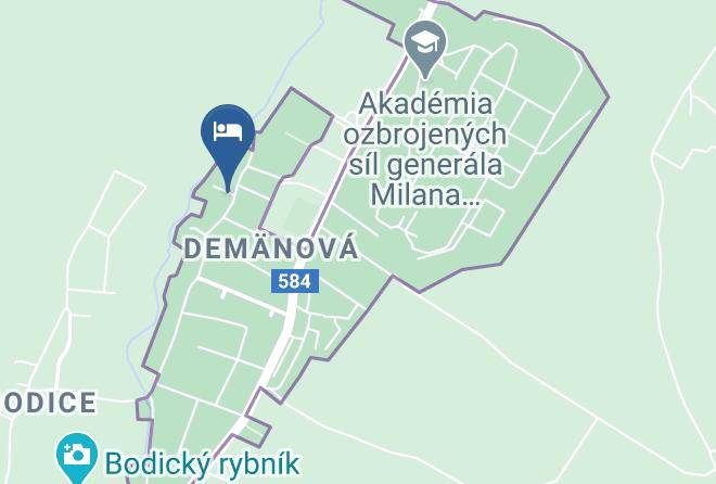 Liptovsky Mikulas - Iva Accommodation Maps