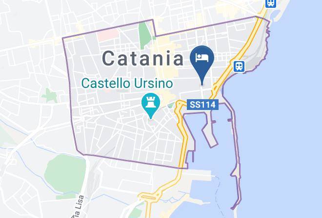 Catania - Ivana B&b Maps
