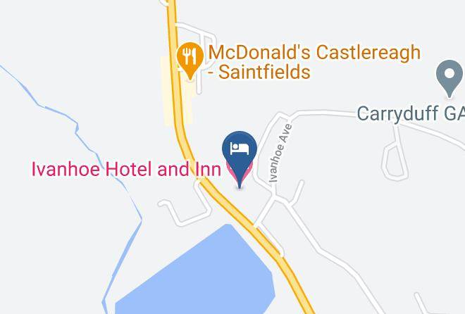 Lisburn Castlereagh - Ivanhoe Hotel And Inn Maps