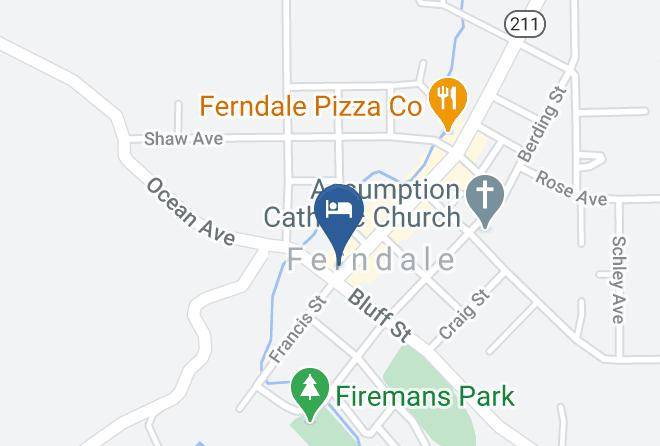 Humboldt - Ivanhoe Hotel Restaurant & Saloon Maps