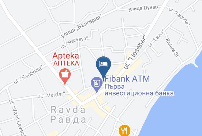 Nesebar - Ivatea Family Hotel Maps