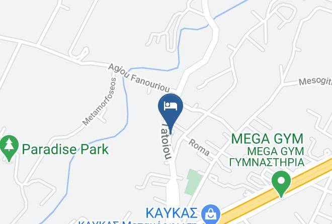 North Athens - Iviskos Hotel Maps