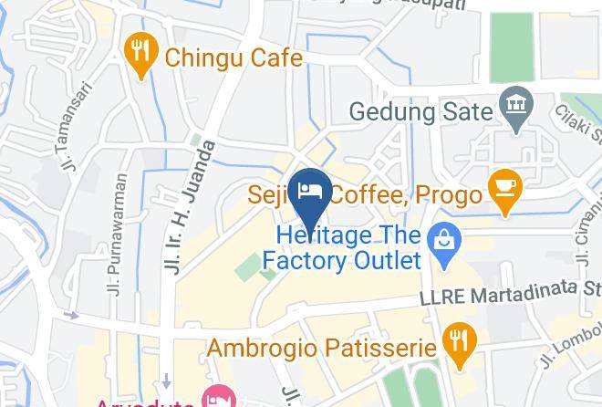 Bandung - Ivory Hotel Maps