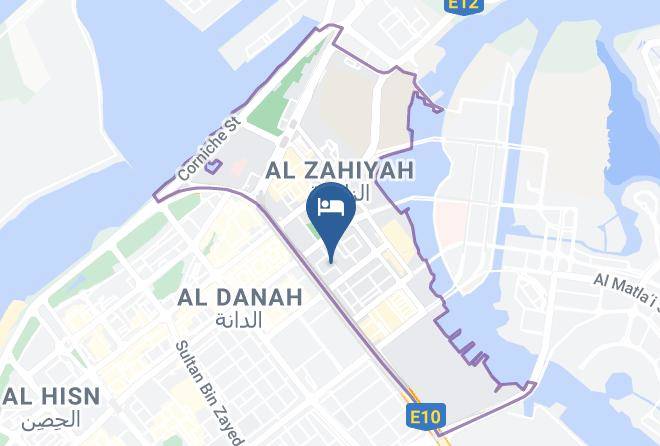 Abu Dhabi - Ivory Hotel Apartment Maps