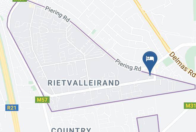 City Of Tshwane - Ivory Manor Boutique Hotel Maps