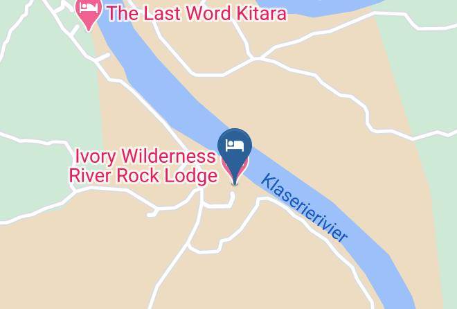 Bushbuckridge - Ivory Wilderness River Rock Lodge Maps