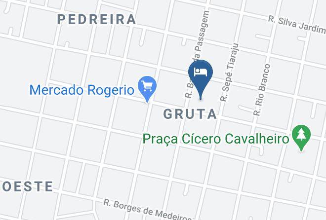 Sao Luis Gonzaga - Ivos Hotel Maps