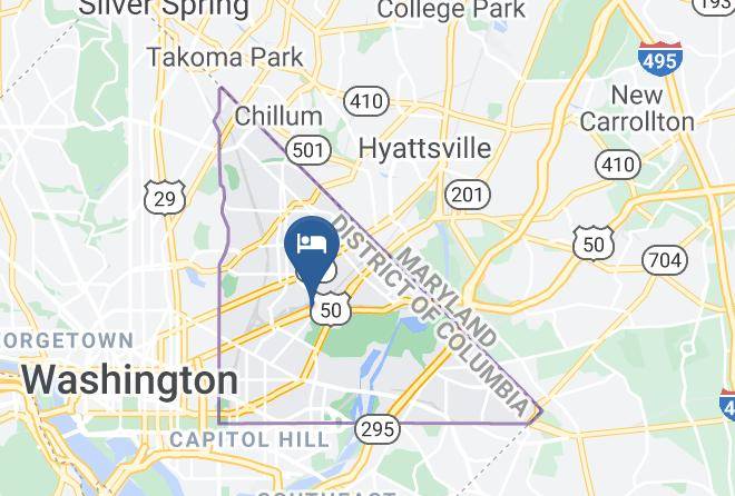 City Of Washington - Ivy City Hotel Maps