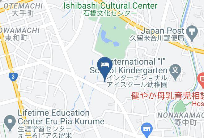 Kurume City - Ivy Hotel Chikushino Maps