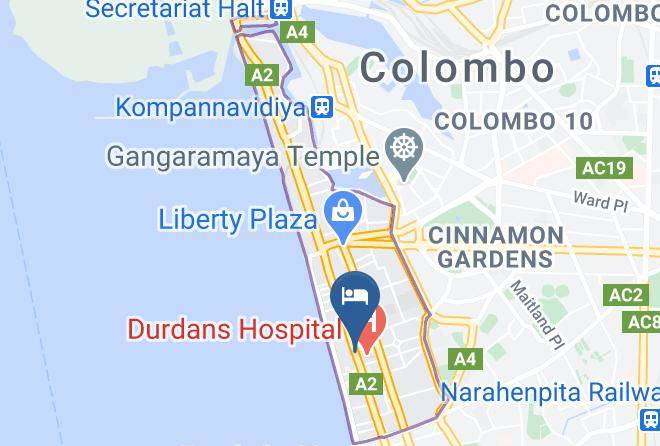 Colombo - Ivy Lane Colombo Hotel Maps