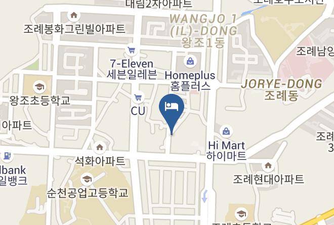 Suncheonsi - Ivy Motel Maps