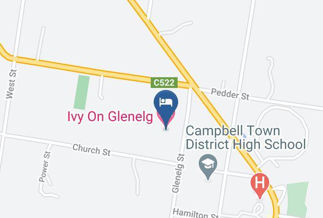 Ivy On Glenelg Map