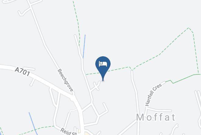 Dumfries And Galloway - Ivybeth B&b Moffat Maps