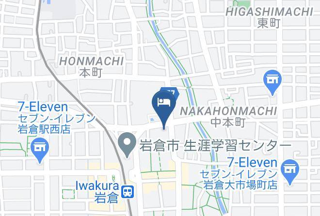 Iwakura City - Iwakura Station Hotel Maps