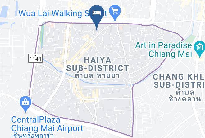 Amphoe Mueang Chiang Mai - Iwualai Hotel Maps
