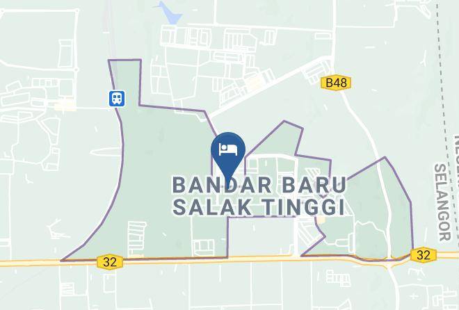 Sepang - Ixora Homestay Maps