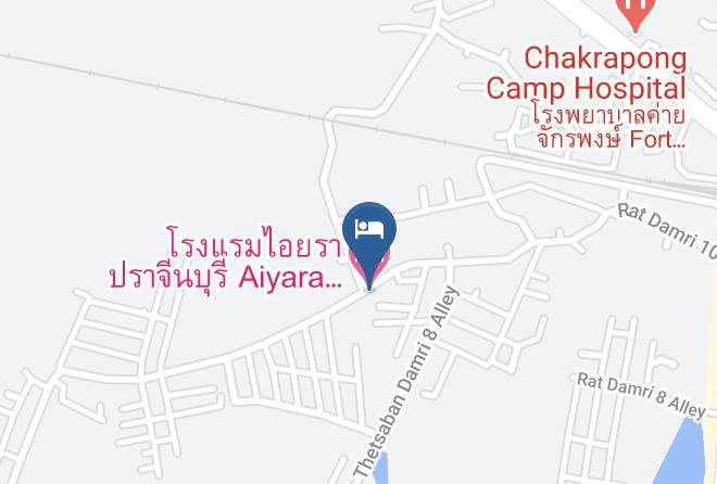 Amphoe Mueang Prachin Buri - Iyara Boutique Hotel Maps