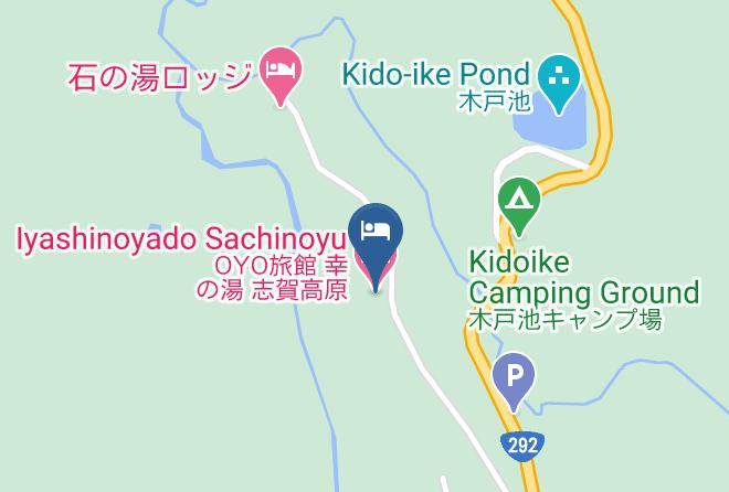 Yamanouchi Townshimotakai District - Iyashinoyado Sachinoyu Maps