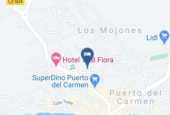 Las Palmas - Gloria Izaro Club Hotel Maps