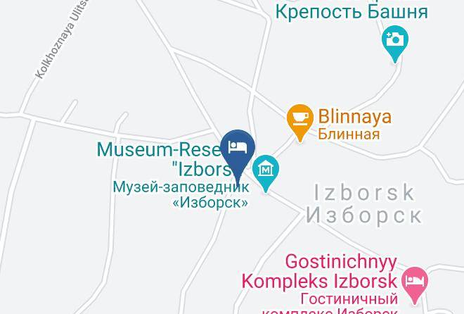 Pechorsky District - Izborsk Park Maps