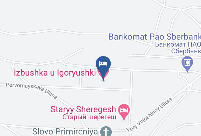 Tashtagolsky District - Izbushka U Igoryushki Maps