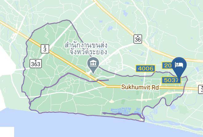 Amphoe Mueang Rayong - Izen Plus Hotel Maps