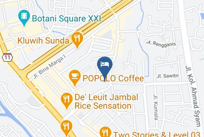 Kota Bogor - Izi Hotel Maps