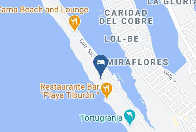 Isla Mujeres - Izla Hotel Maps