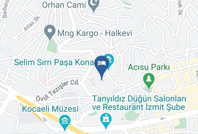 Izmit - Izmit Butik Otel Maps