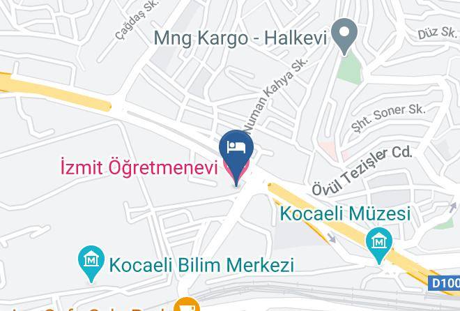 Izmit - Izmit Ogretmenevi Maps
