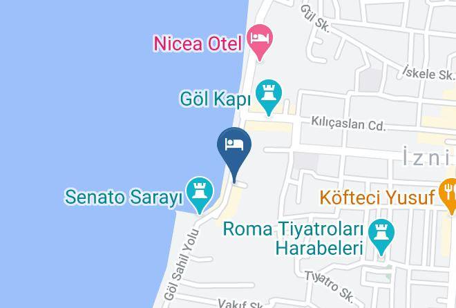 Iznik - Iznik Camlik Motel & Restaurant Maps