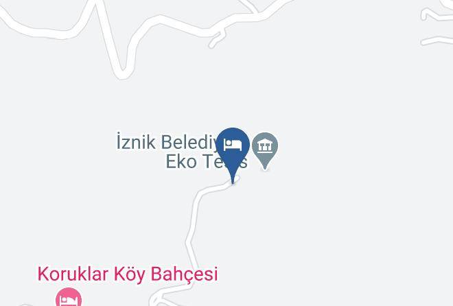 Bursa - Iznik Eko Turizm Tesisleri Bungalov Evleri Maps