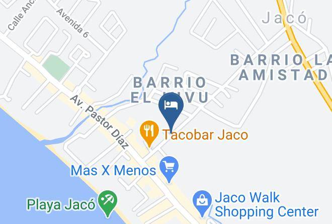 Garabito - Kosher Hotel Las Orquideas Maps