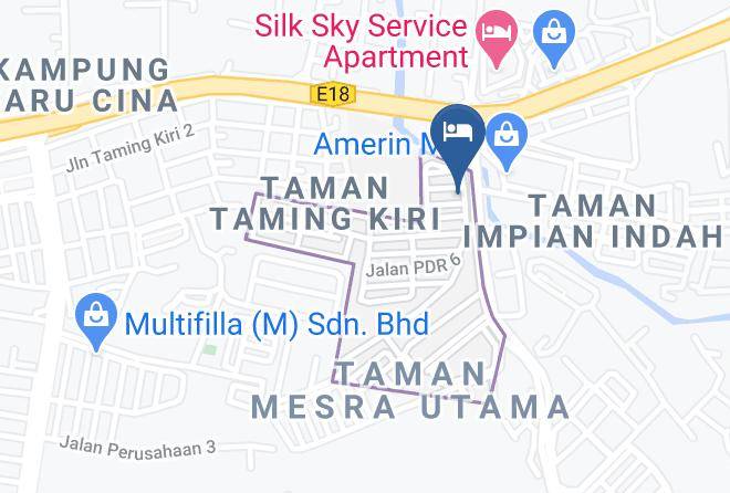 Hulu Langat - Izumi Hotel Maps