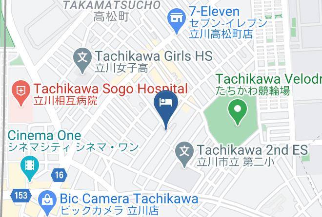 Tachikawa City - Izumi Inn Maps