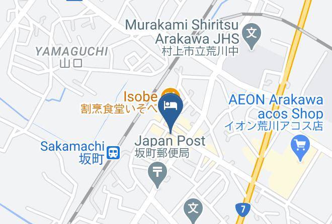 Murakami City - Izumiya Ryokan Maps