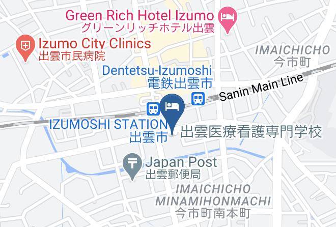 Izumo Green Hotel Morris Map