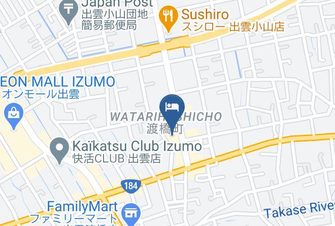 Izumo City - Izumo Royal Hotel Maps