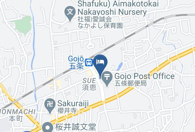 Gojo City - Izutsuya Maps