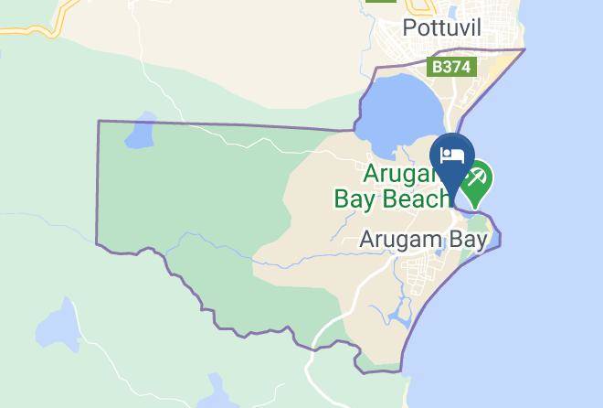 Trincomalee - Jaad Beach Resort Maps